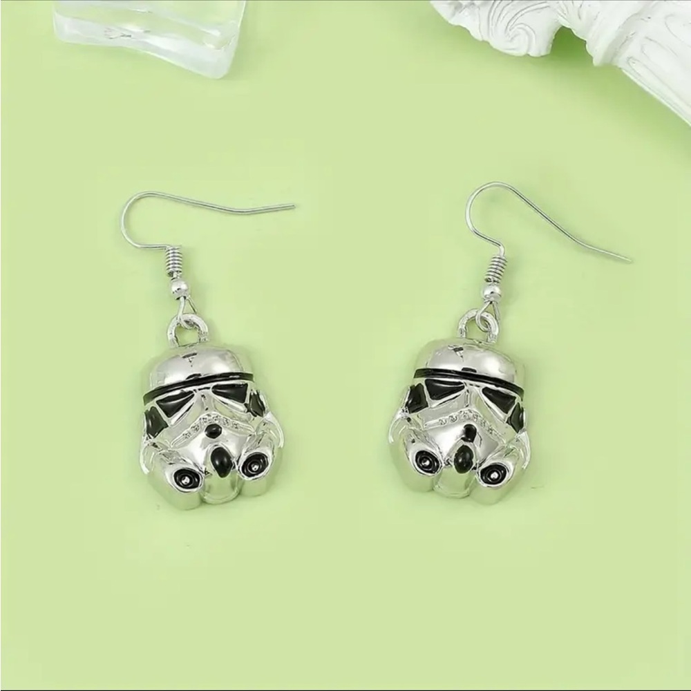 Star Wars Storm Trooper Earrings